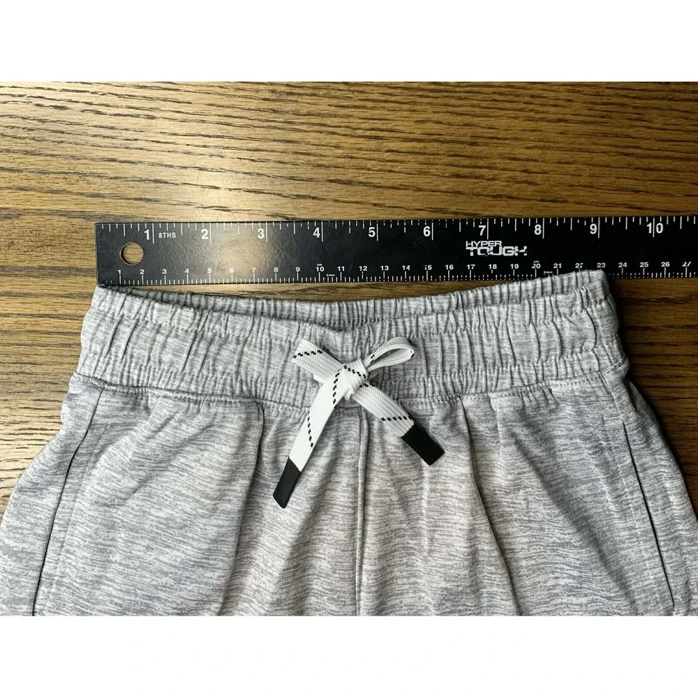 2 Pack Reebok Girls Athletic Gym Shorts  Gray & Black XS (4-5) Activewear NWT